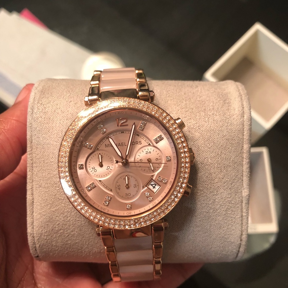 Michael Kors Rose Gold Watch